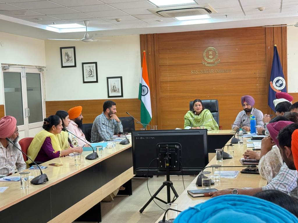 ਐਸਏਐਸ ਨਗਰ ਵਿੱਚ ਜਨਗਣਨਾ ਦੀਆਂ ਤਿਆਰੀਆਂ ਦੀ ਸ਼ੁਰੂਆਤ ਪਹਿਲੇ ਪੜਾਅ ਦੀ ਟ੍ਰੇਨਿੰਗ ਆਯੋਜਿਤ
